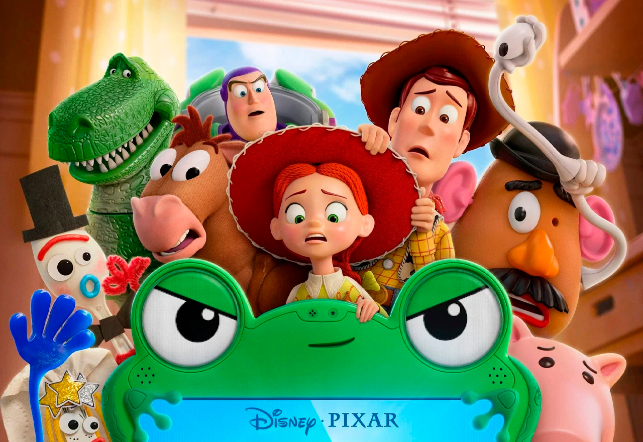 Divulgação do filme Toy Story.