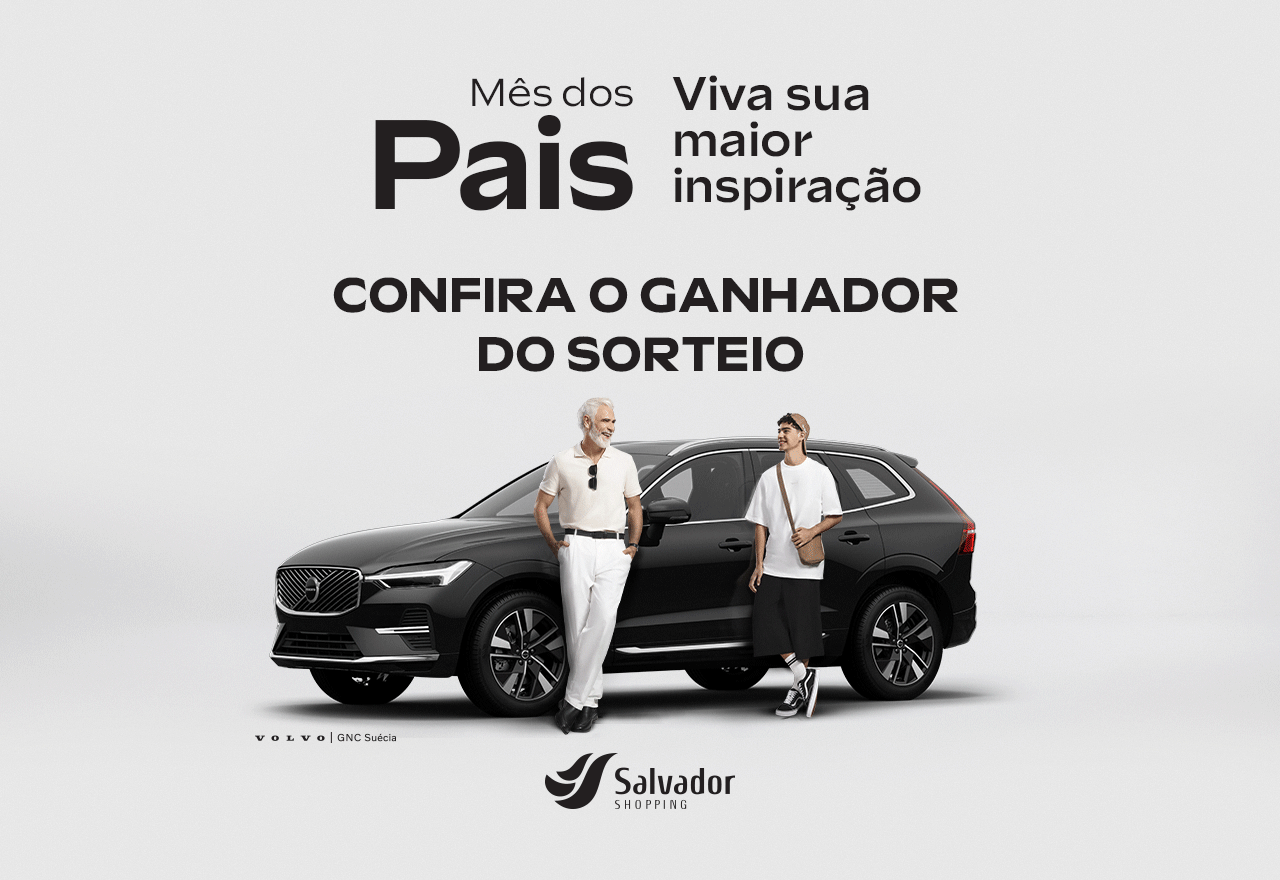 Temos o ganhador da Campanha do Mês dos Pais!