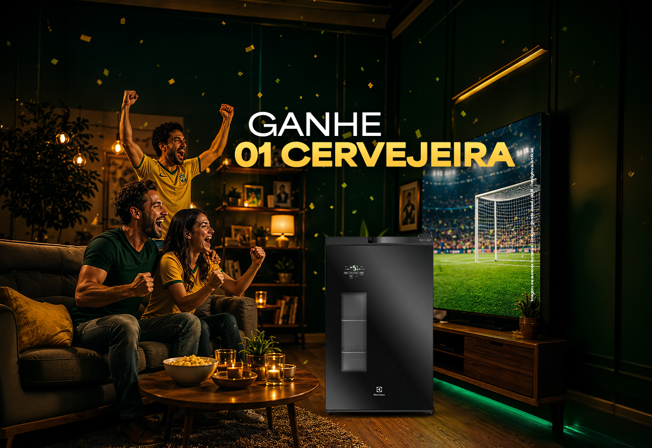 Essa é a sua oportunidade de ganhar uma Cervejeira!