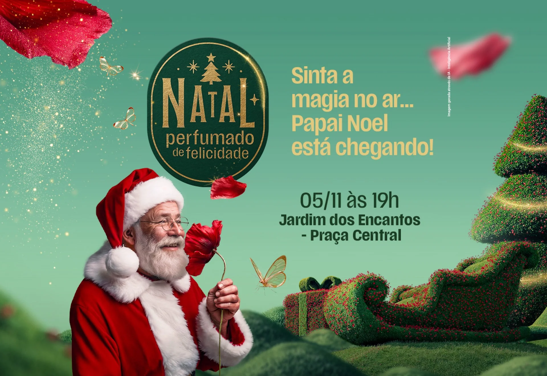 Abertura do Cenário de Natal 2025. Saiba tudo!