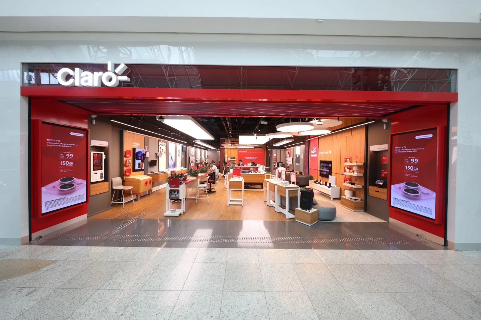 A nova Claro tem mais tecnologia e experiência para o consumidor!